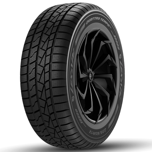 P 255/55R18 QUATTRO;TEMPO AW 109V BLK 60K 2555518